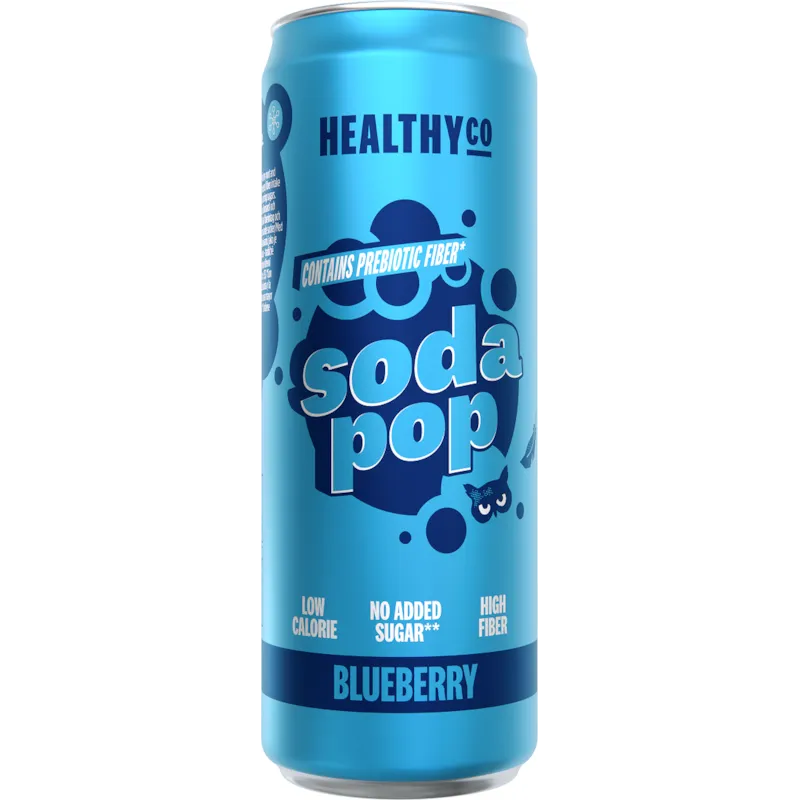 HealthyCo Soda Pop Blueberry 330 ml