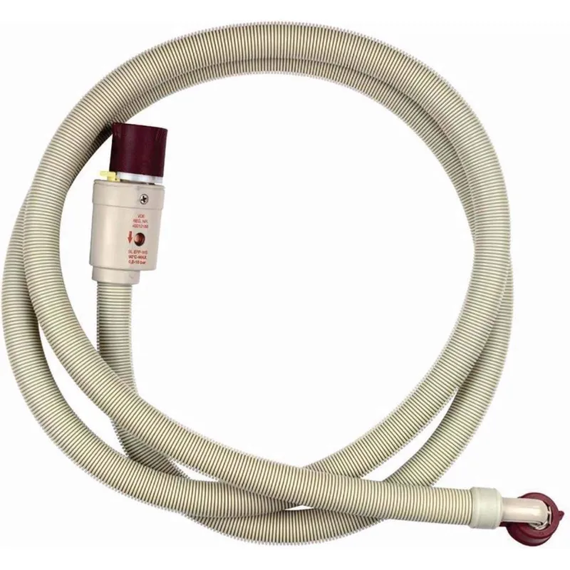 Inloppsslang med Waterblock 3/4 ” Rak - 3/4 ” Vinklad 90 °C 1.50 m