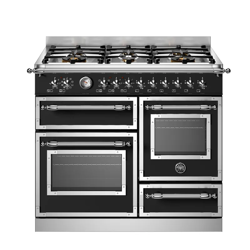 Heritage – Gasspis 100 cm (2 ugnar) – Bertazzoni