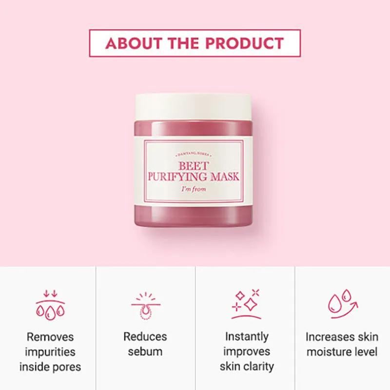I'm from - Beet Purifying Mask