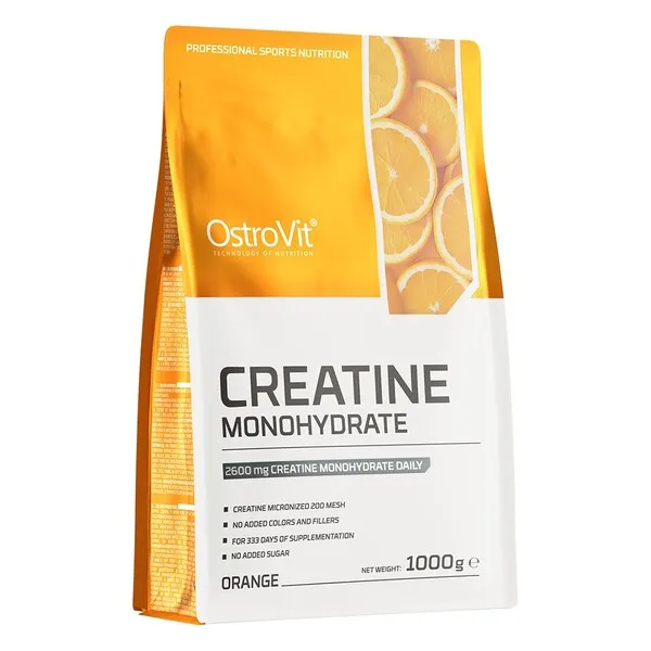 OstroVit – Kreatinmonohydrat, Apelsin – 1000g