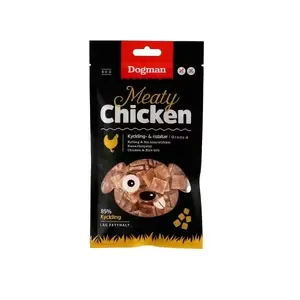 Dogman Meaty Kyckling & Ris Bitar Hundgodis 80g