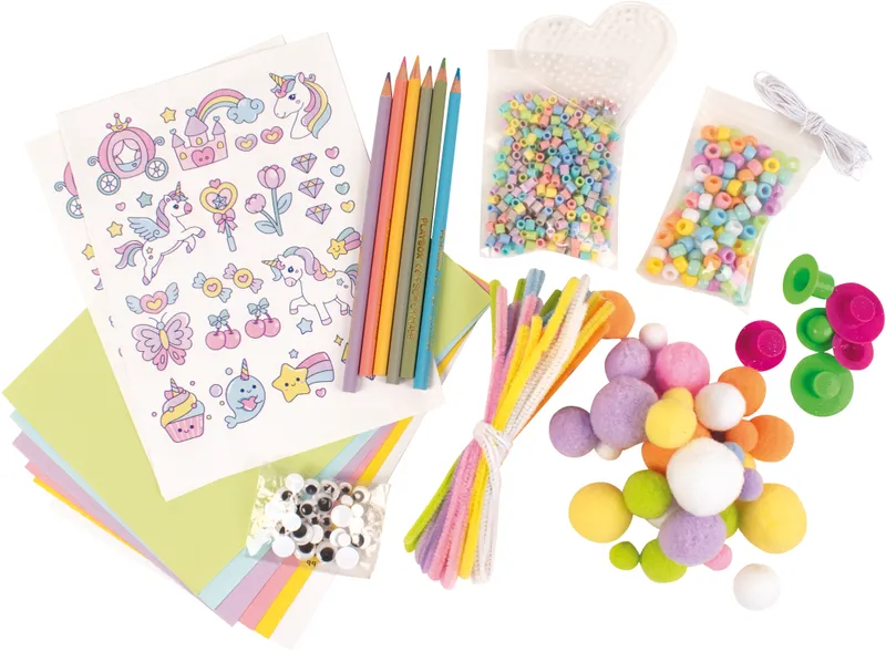Pysselväska pastell Playbox