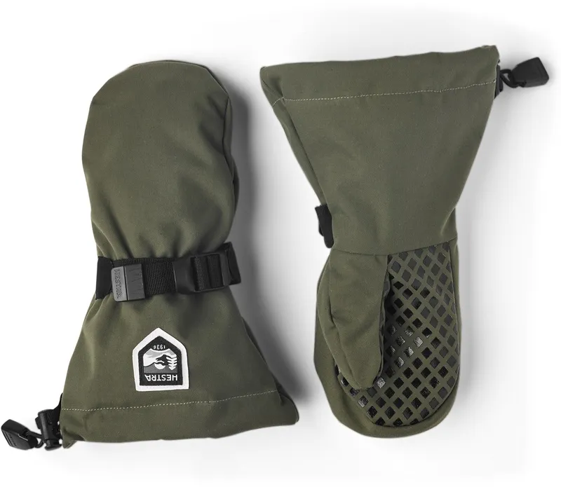 Hestra Kids’ Fjellvotten Mitt Olive