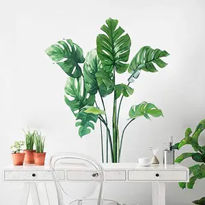 Väggdekal - Monstera lämnar