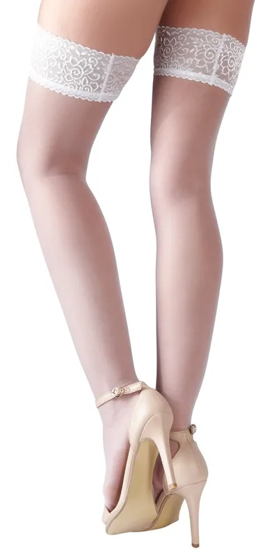 Cottelli Hold Ups White (Storlek: Small)