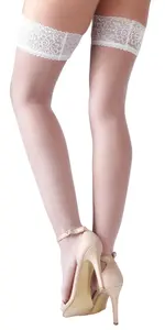 Cottelli Hold Ups White (Storlek: Small)