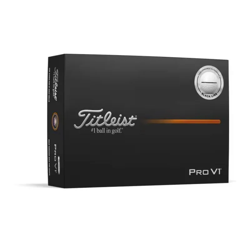 Titleist Pro V1 Enhanced Alignment – Black Stripe
