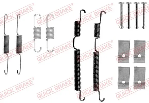 Monteringssats, bromsbackar QUICK BRAKE 105-0017