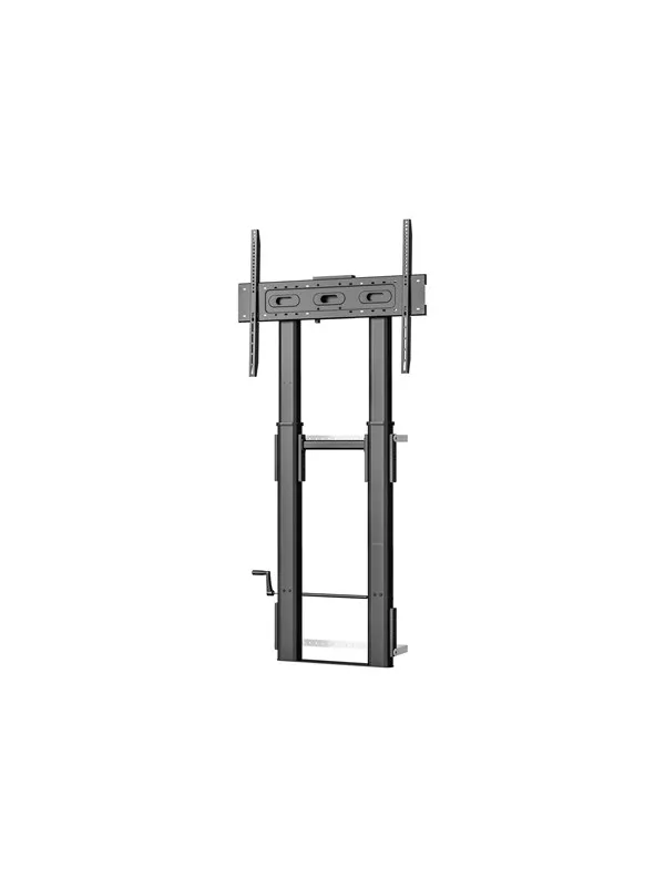 Vision X-Series VFM-F26W stand - height adjustable - for flat panel - 80kg - sandblasted black - Max 80 kg - recommended for 100″