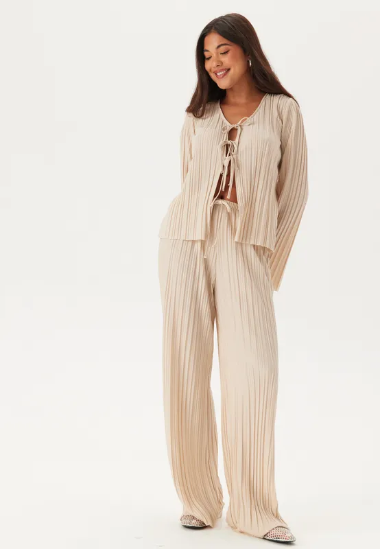 Pleated Wide Trousers (#1330)