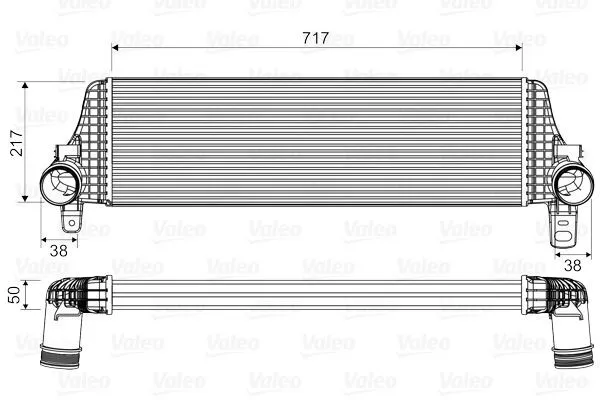 Intercooler VALEO 818659