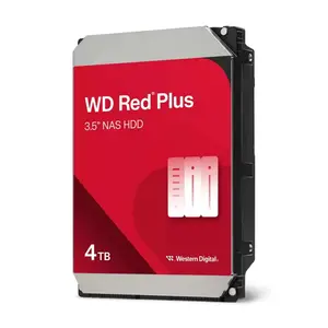 WD Red Plus - 4TB - Hårddisk - WD40EFZZ - SATA-600 - 3,5"