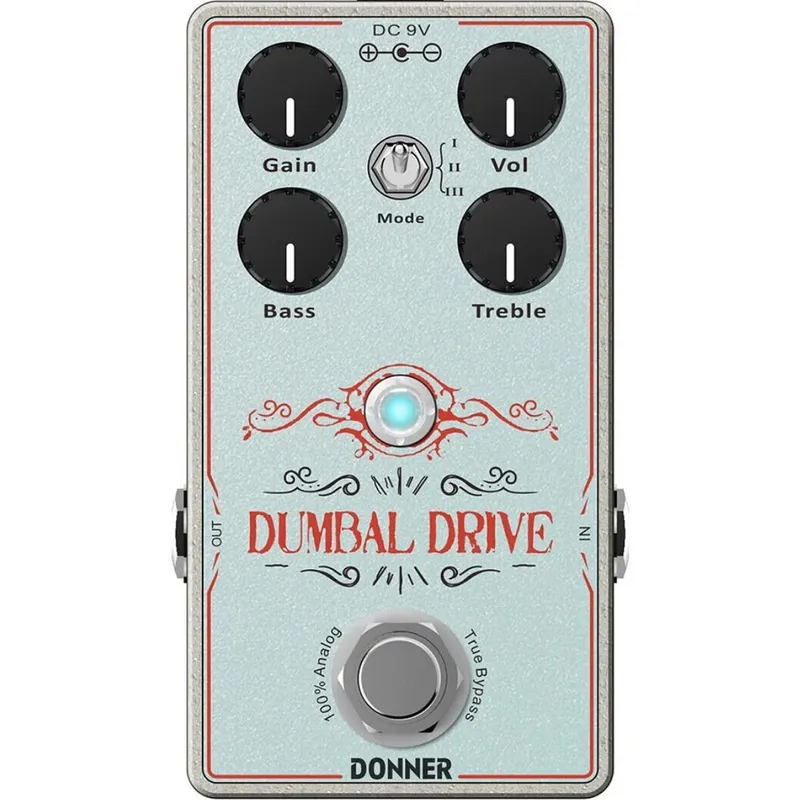 Donner Dumbal Drive gitarr-effektpedal