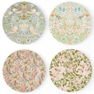 Spode Morris & Co. tallrik Ø20 cm 4 delar Multi