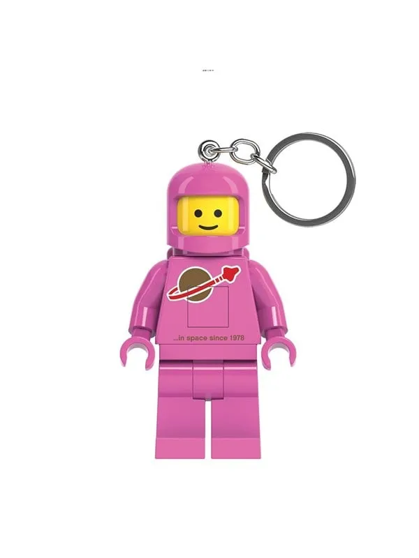 LEGO 4006036-KE10HP Minifigur LED-nyckelring Astronaut Pink
