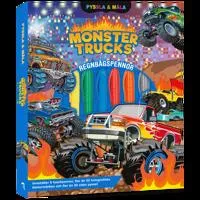 Pyssla och måla Monstertrucks