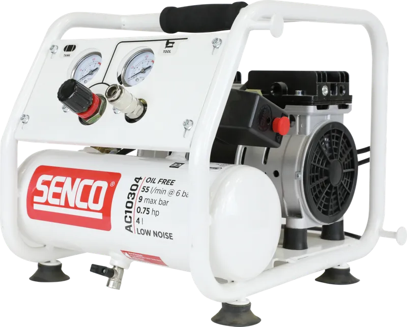 KOMPRESSOR AC10304 LOW NOISE OLJEFRI 9 BAR 4L | Beijerbygg Byggmaterial