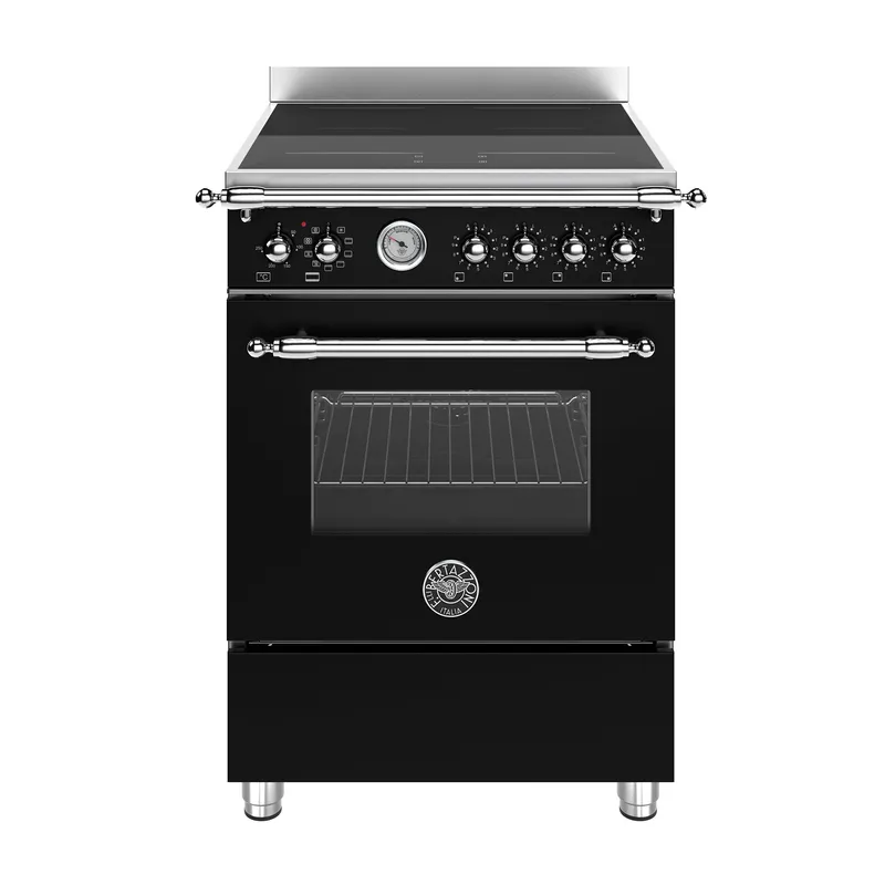 Heritage – Induktionsspis 60 cm (1 ugn) Model C – Svart – Bertazzoni