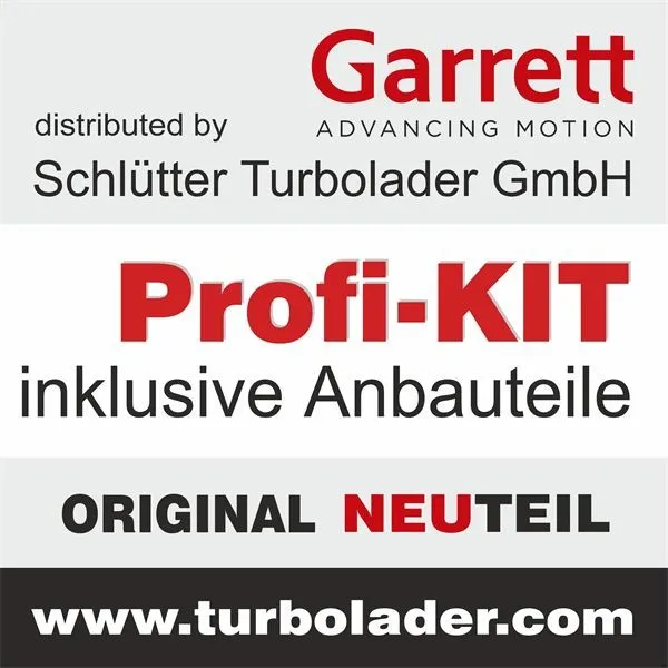 SCHLÜTTER TURBOLADER 166-05161 Turboaggregat