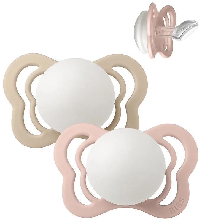 BIBS Couture Lysande nappar - Stl. 1 - 2-pack - Anatomisk - Blus