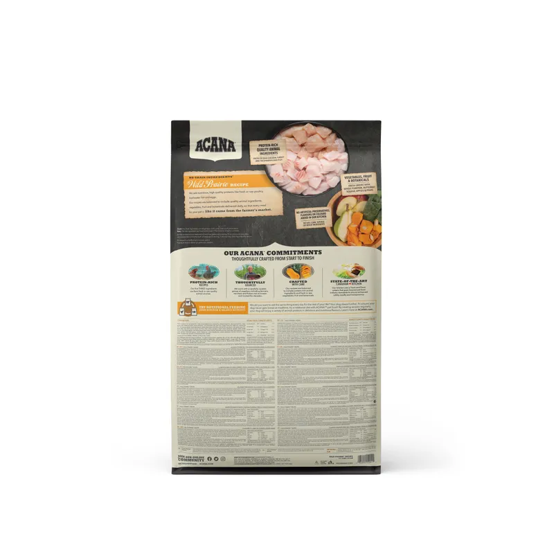 Wild Prairie Recipe Torrfoder för hund 11,4kg