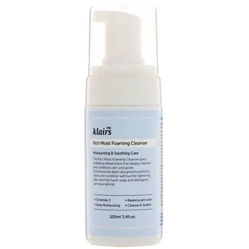 Klairs Rich Moist Soothing Foaming Cleanser 100 ml