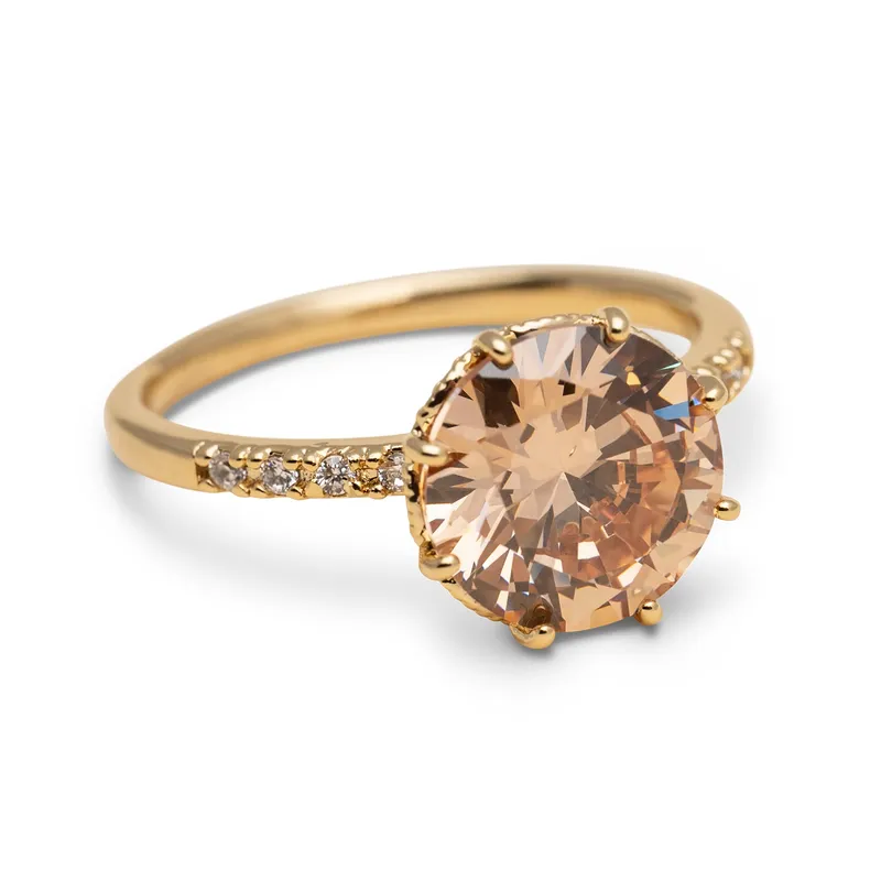 Lily and Rose Elenora ring – Champagne Guld 19 mm