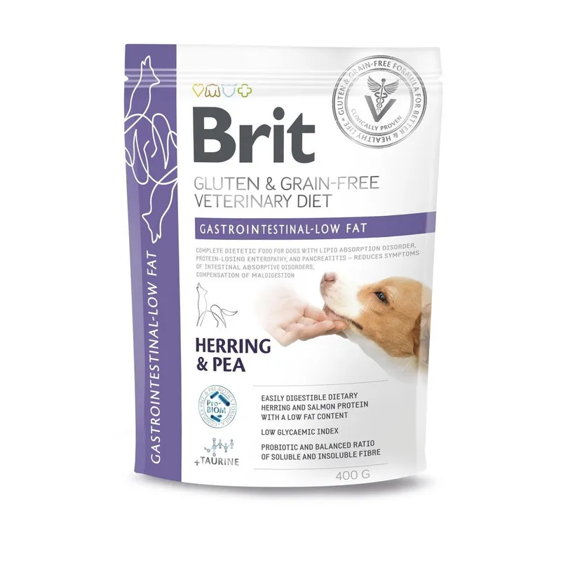 Brit Veterinary Diets Dog Grain Free Gastrointestinal-Low fat (#9633)