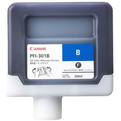 Canon blå bläckpatron 330 ml (PFI-301)