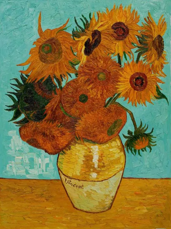 Pussel – Van Gogh: Solrosor 1000 Bitar