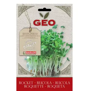GEO GREENS - ekologisk ruccolafrön för groning 30 g