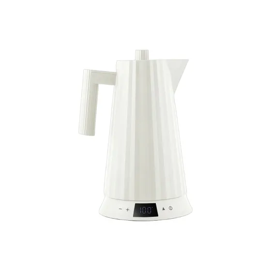 Alessi Plissé elektrisk vattenkokare, 1,7 l – vit