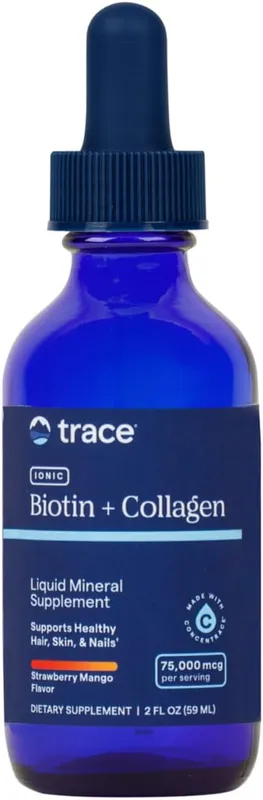 Trace Minerals Ionic Biotin & Collagen 59 ml