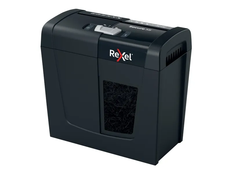 Rexel Secure X6 - Dokumentförstörare - dubbelskärning - 4 x 40 mm - P-4