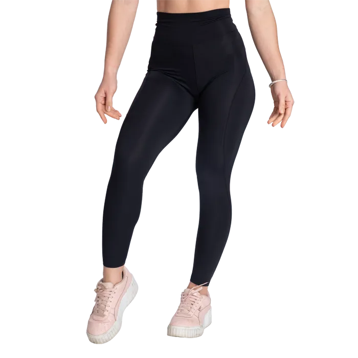 High Waist Leggings, black V2, medium