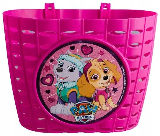 Plastkorg för Cykel Skoter Paw Patrol