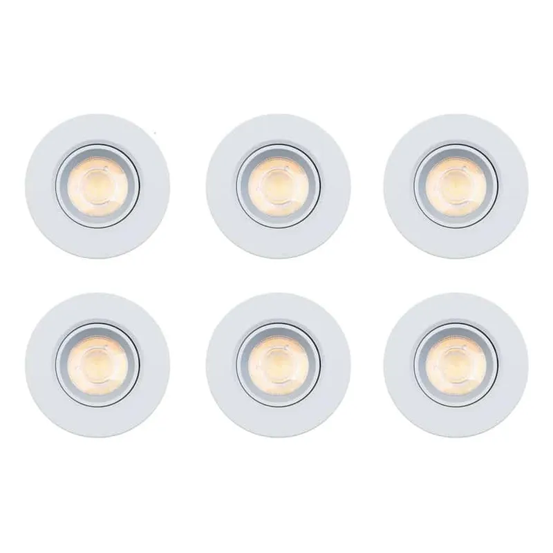 LuxOne Spot Dimbar 927 Vit 6-pack