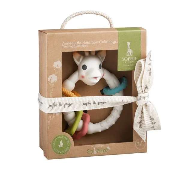 Sophie la Girafe Coloring Teether Bitleksak