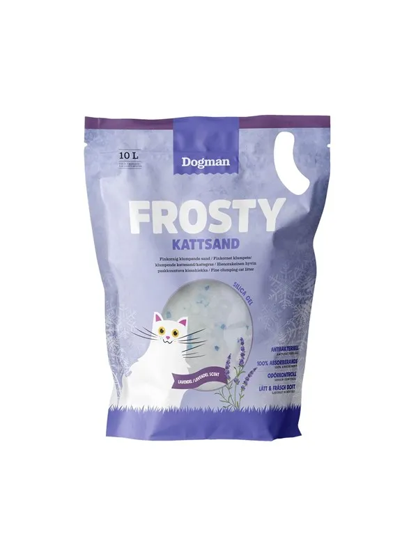 Dogman Cat Litter Frosty Lavender Scent 10L