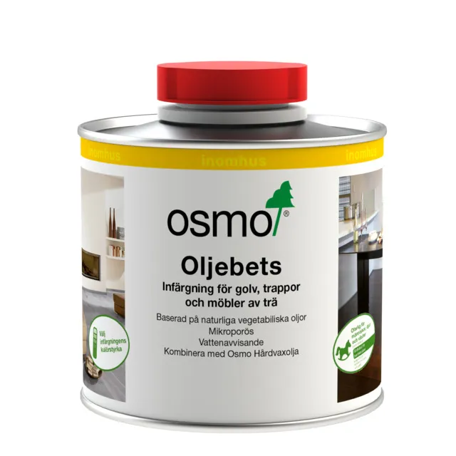OLJEBETS 3514 GRAFIT 0,5L INFÄRGNING TRÄYTOR INOMHUS | Beijerbygg Byggmaterial