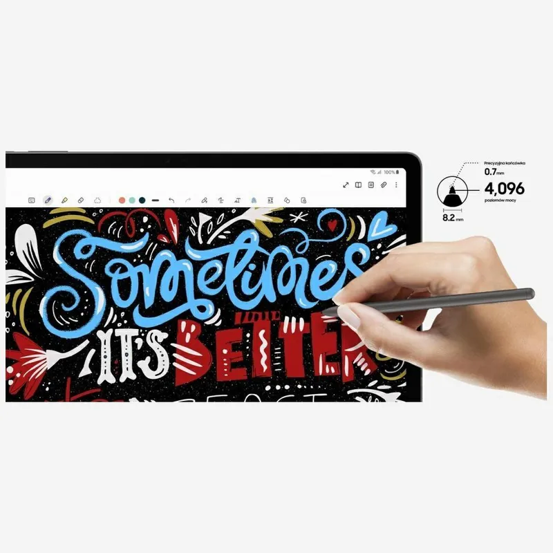 Samsung S Pen - active stylus - white - Stylus - 1 knapp - Vit