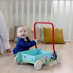 Babblarna Lära Gå Vagn Micki