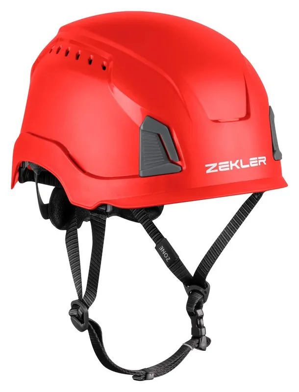 Zekler Zone Standard Röd Skyddshjälm med 12 ventilationshål Röd