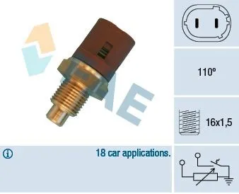 Kylvätsketemperatursensor FAE 34450