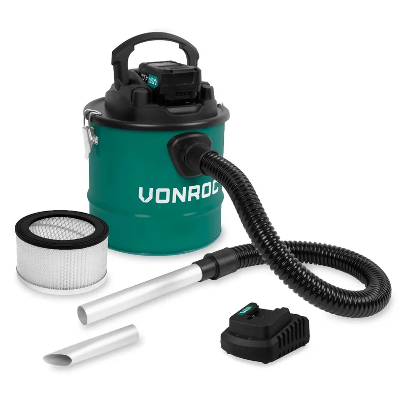 Batteridriven askdammsugare 20V - 4.0Ah - 12L tank | Inkl. Batteri och snabbladdare