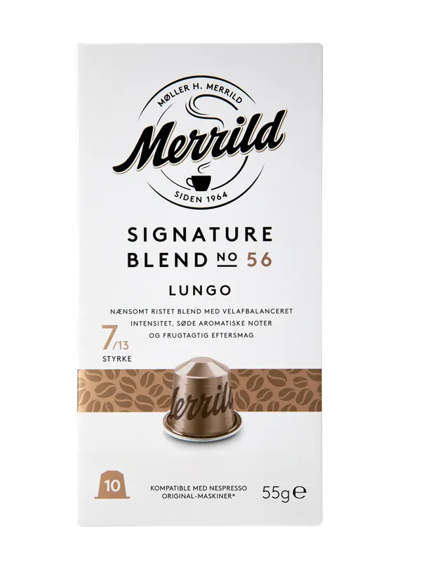 MERRILD Signature blend No.56 Aluminium capsules - 10 pcs