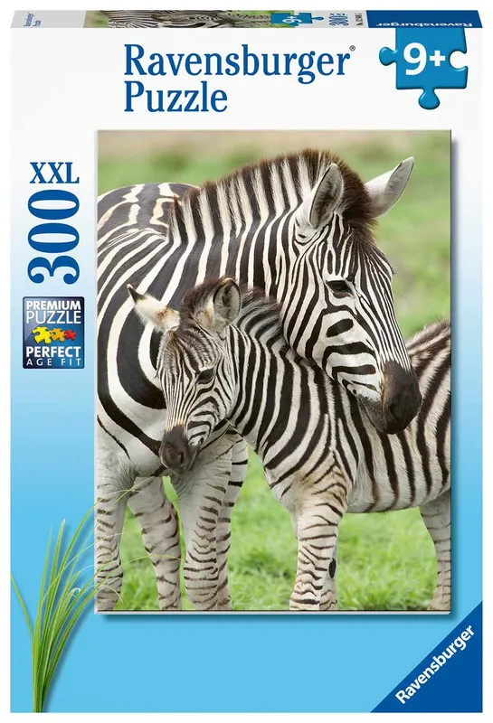 Pussel – Zebra kärlek 300 bitar XXL