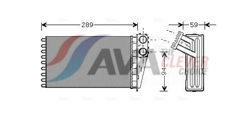 Värmepaket AVA COOLING SYSTEMS PEA6227