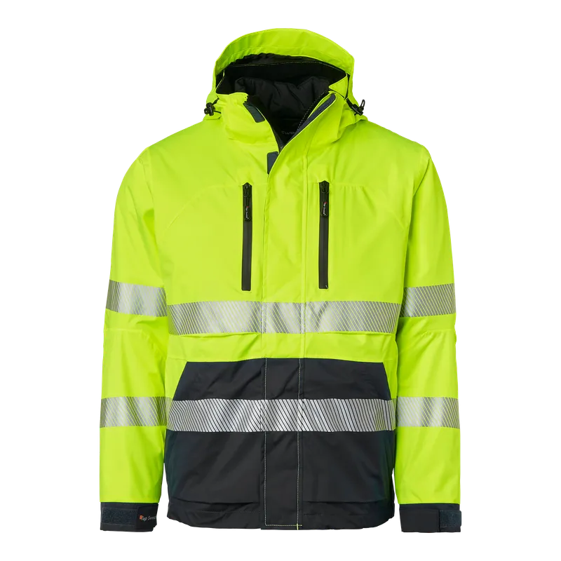JACKA 3I1 127 TOP SWEDE VARSELGUL/SVART 3XL | Beijerbygg Byggmaterial